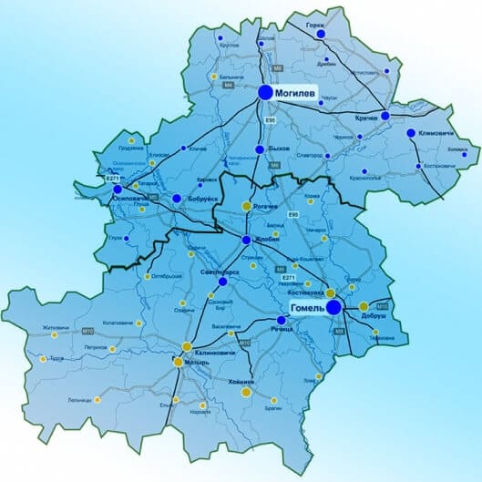 Карта доставки питьевой воды Maqua