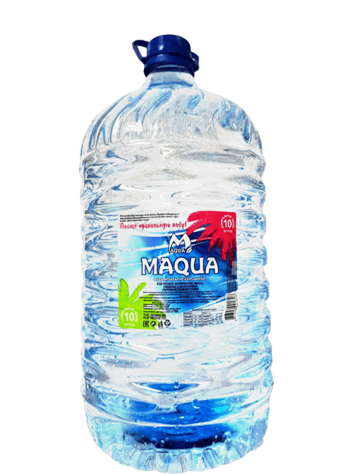 Новинка вода питьевая негазированная MAQUA 10 л.