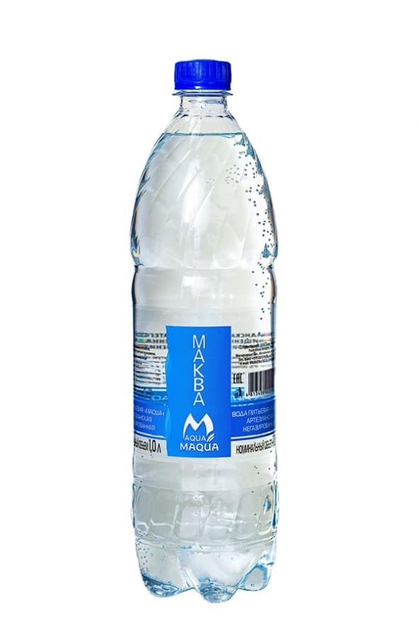 Вода питьевая негазированная "MAQUA" 1л