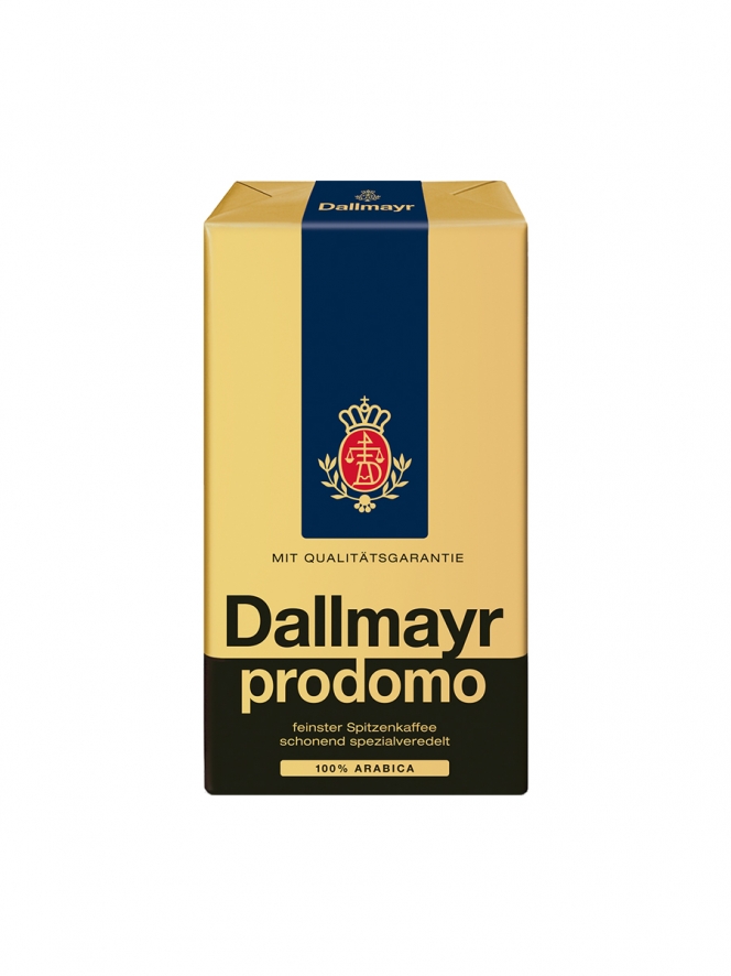 Кофе молотый Dallmayr Prodomo вакуумная упаковка 250г